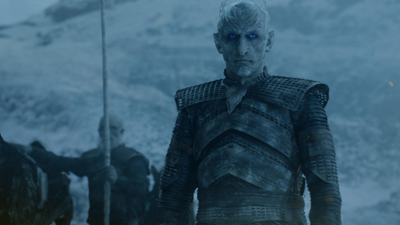 8. Why does the Night King let them hang out on that island for so long?