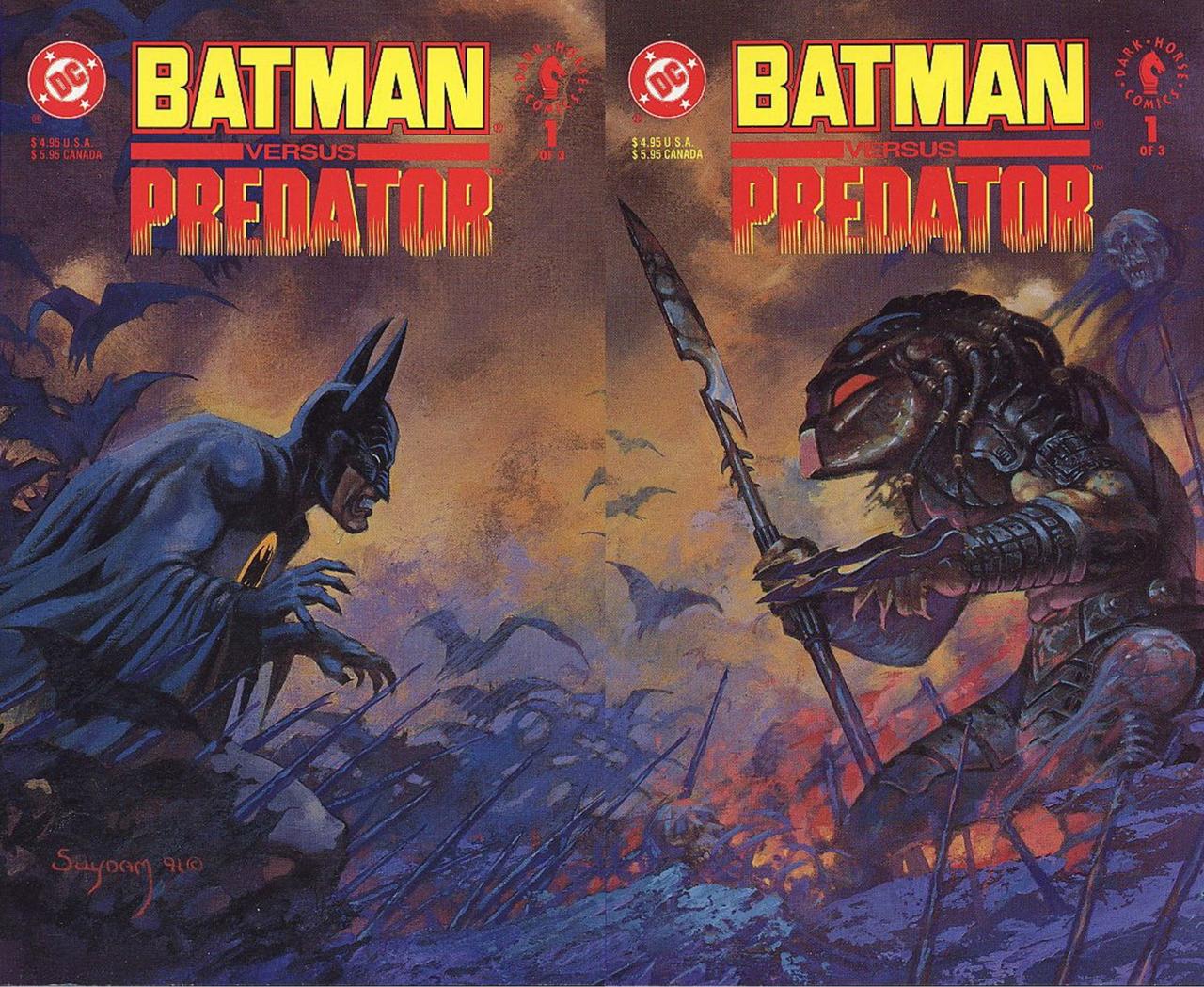 5. Batman fights Predator