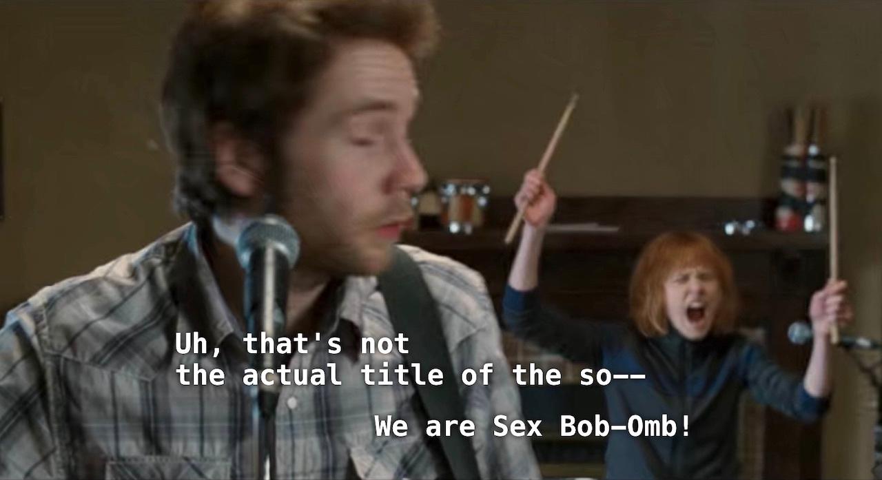 3. Sex Bob-Omb