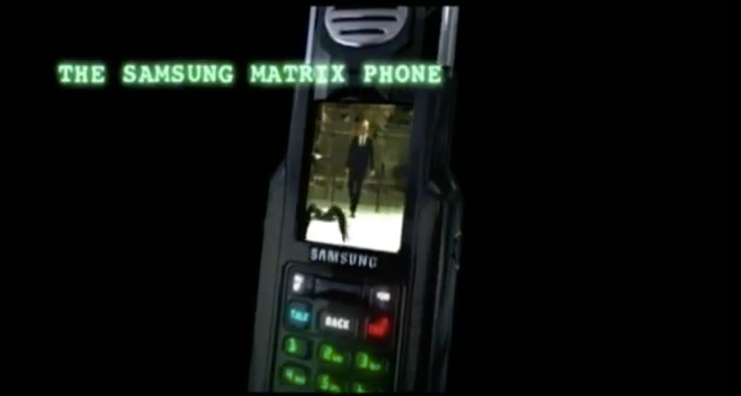 27. Samsung made a Matrix phone