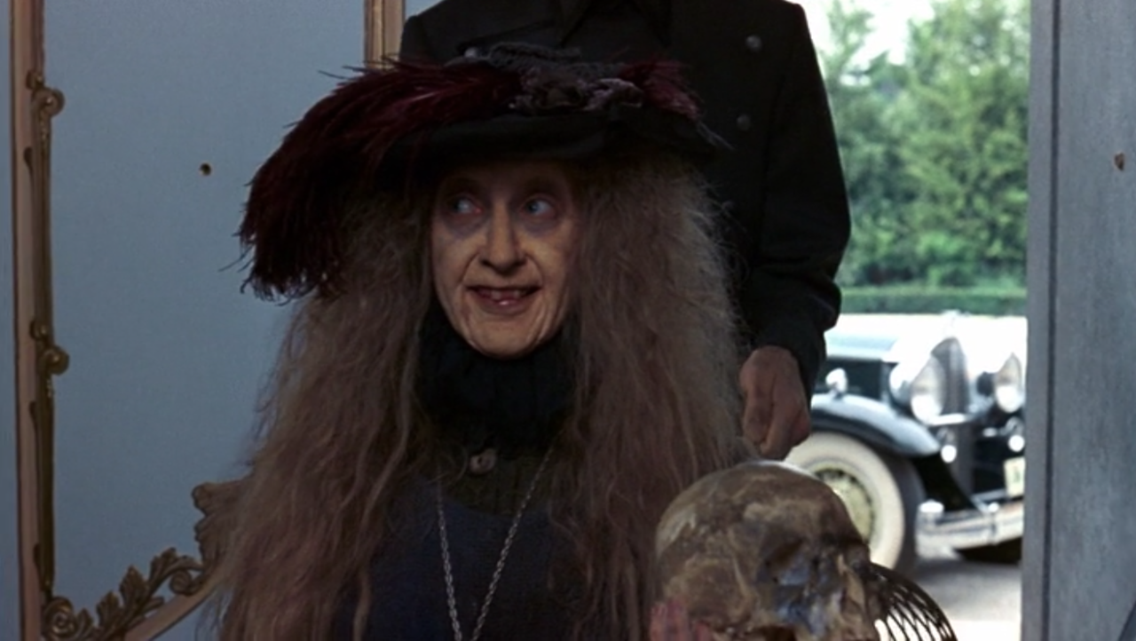 4. Granny Addams was recast for the sequel