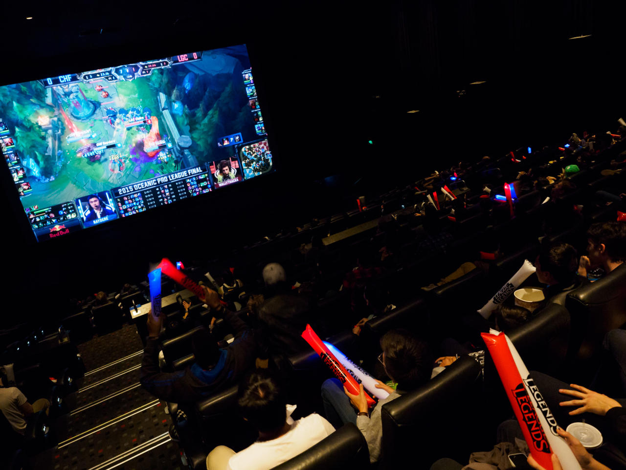 Competitive League of Legends Comes To Movie Theatres
