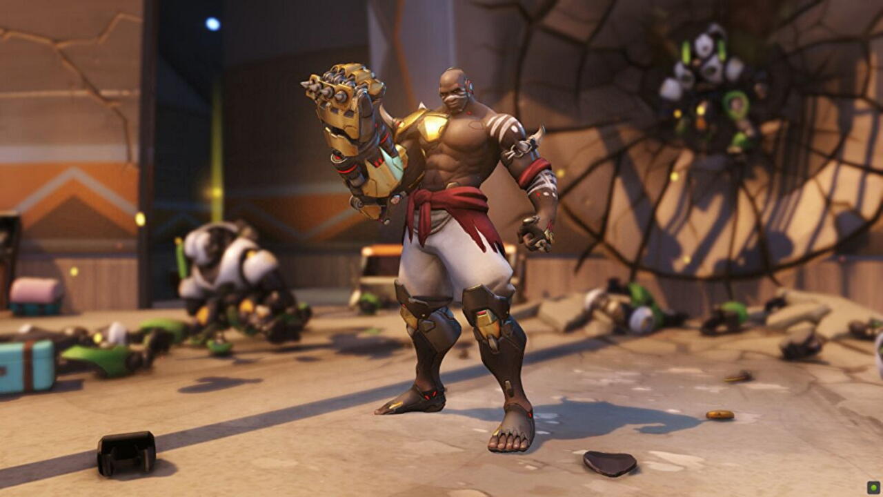 Doomfist is a master of close-range combat, but struggles with defensive abilities