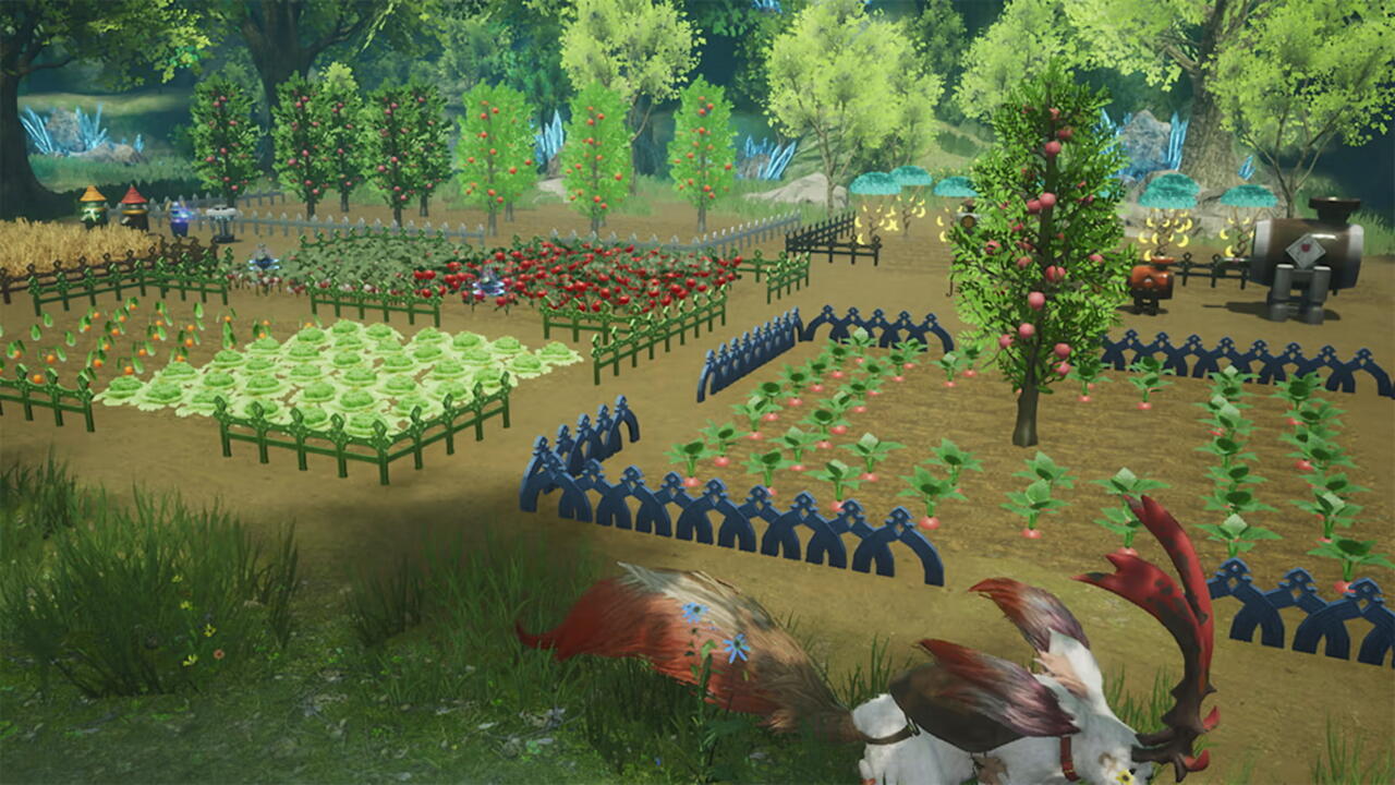 Harvestella is more RPG than farm sim, but crops are still an important part of your routine.