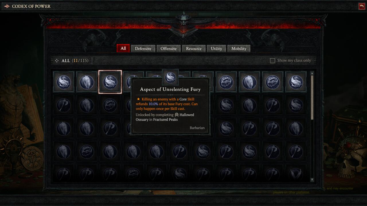 Diablo 4 – Guide des meilleurs aspects légendaires barbares