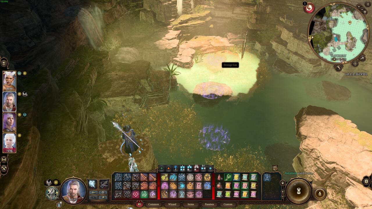 The location of the Githyanki Egg (we had already taken it when this screenshot was taken)
