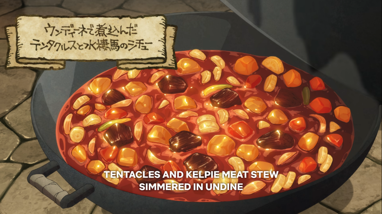 8. Tentacles And Kelpie Meat Stew Simmered In Undine - Episode 9