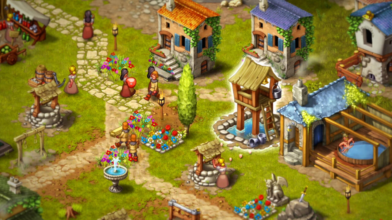 Townsmen - a Kingdom Rebuilt is also available on Steam. 