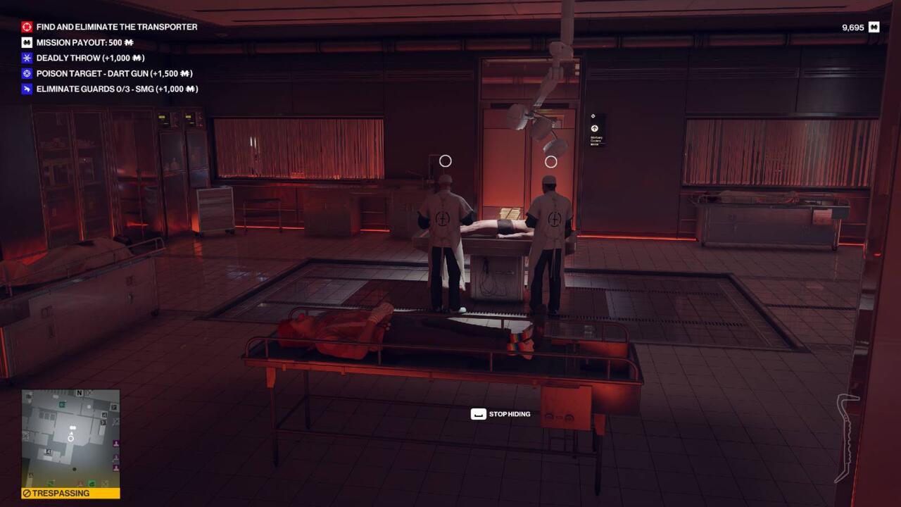 Random spawn points add a fascinating new wrinkle to Hitman levels.