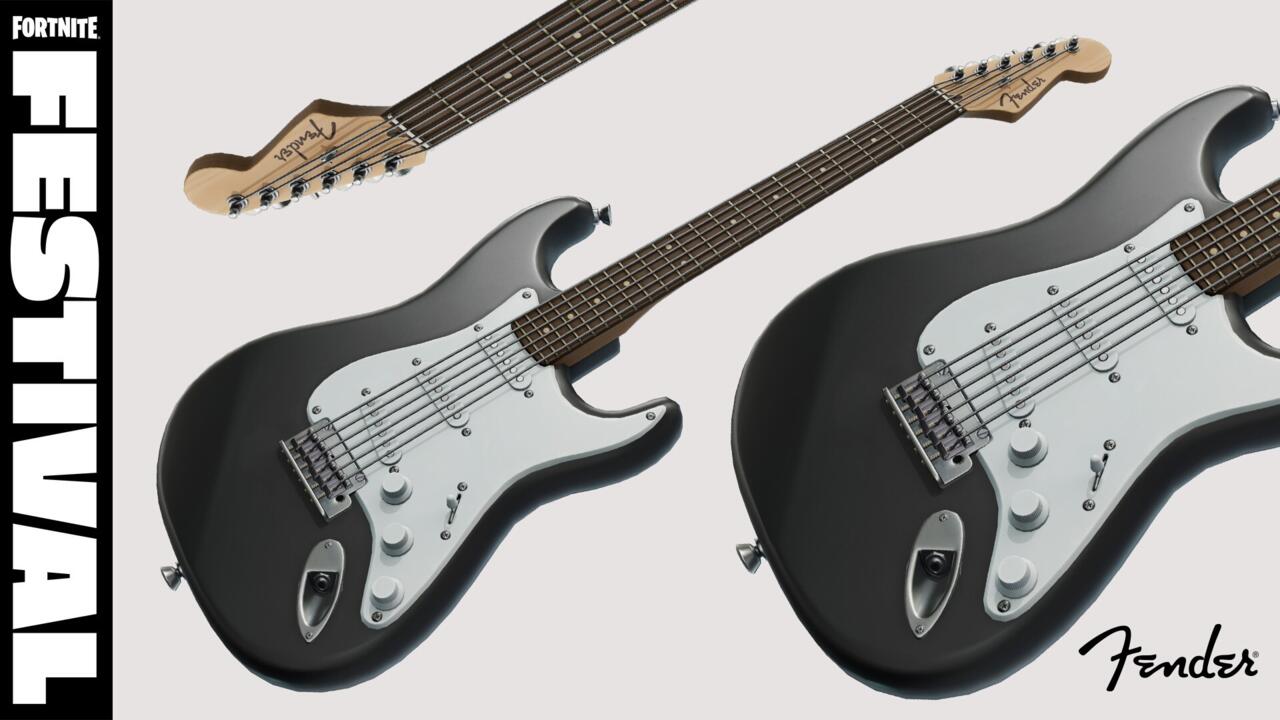 Fortnite's Fender guitar