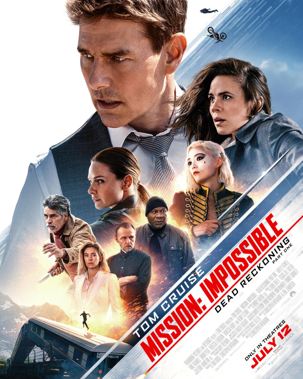 The newest poster for Mission: Impossible Dead Reckoning Part 1.