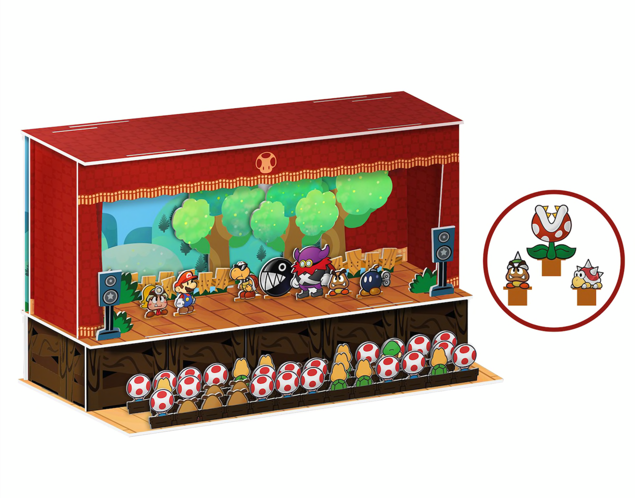 So far, this special battle diorama is only available as a bundle with Paper Mario: The Thousand-Year Door in the UK.