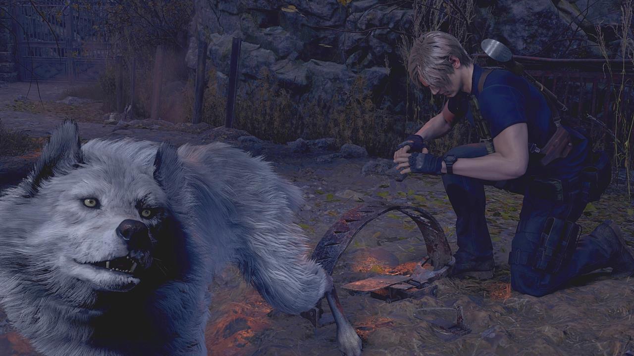 The dog (or wolf) in Resident Evil 4