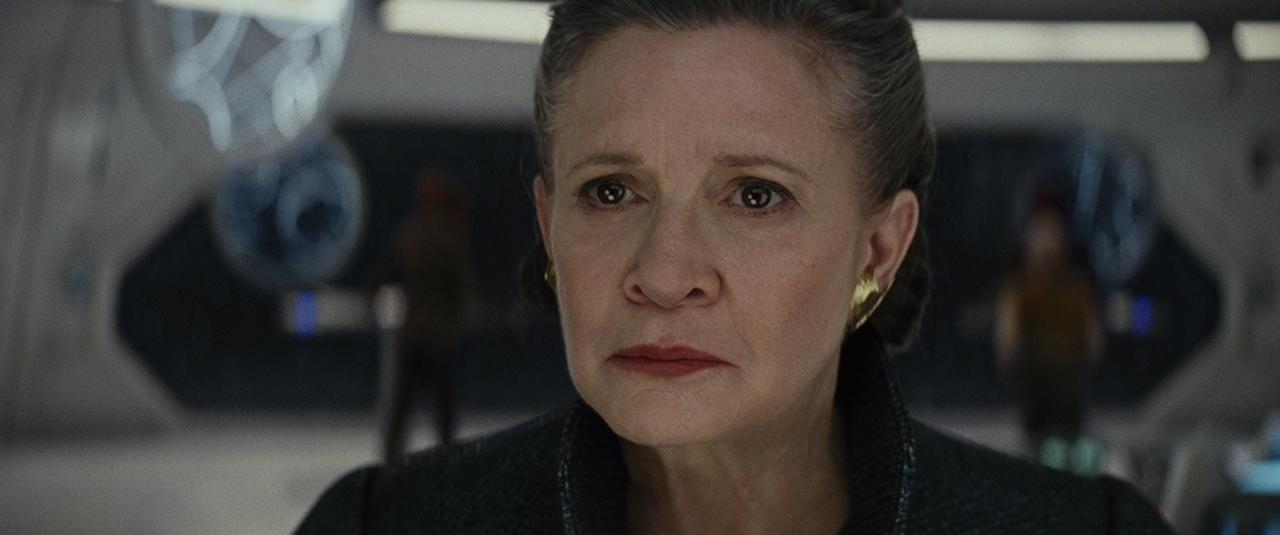 How did Leia survive in the coldness of space?