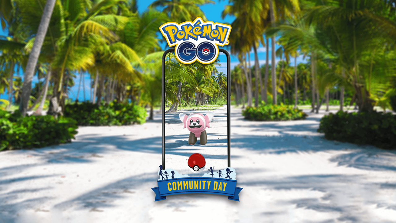 Trainers will be able to gather in-person to catch Stufful during its Community Day April 23.