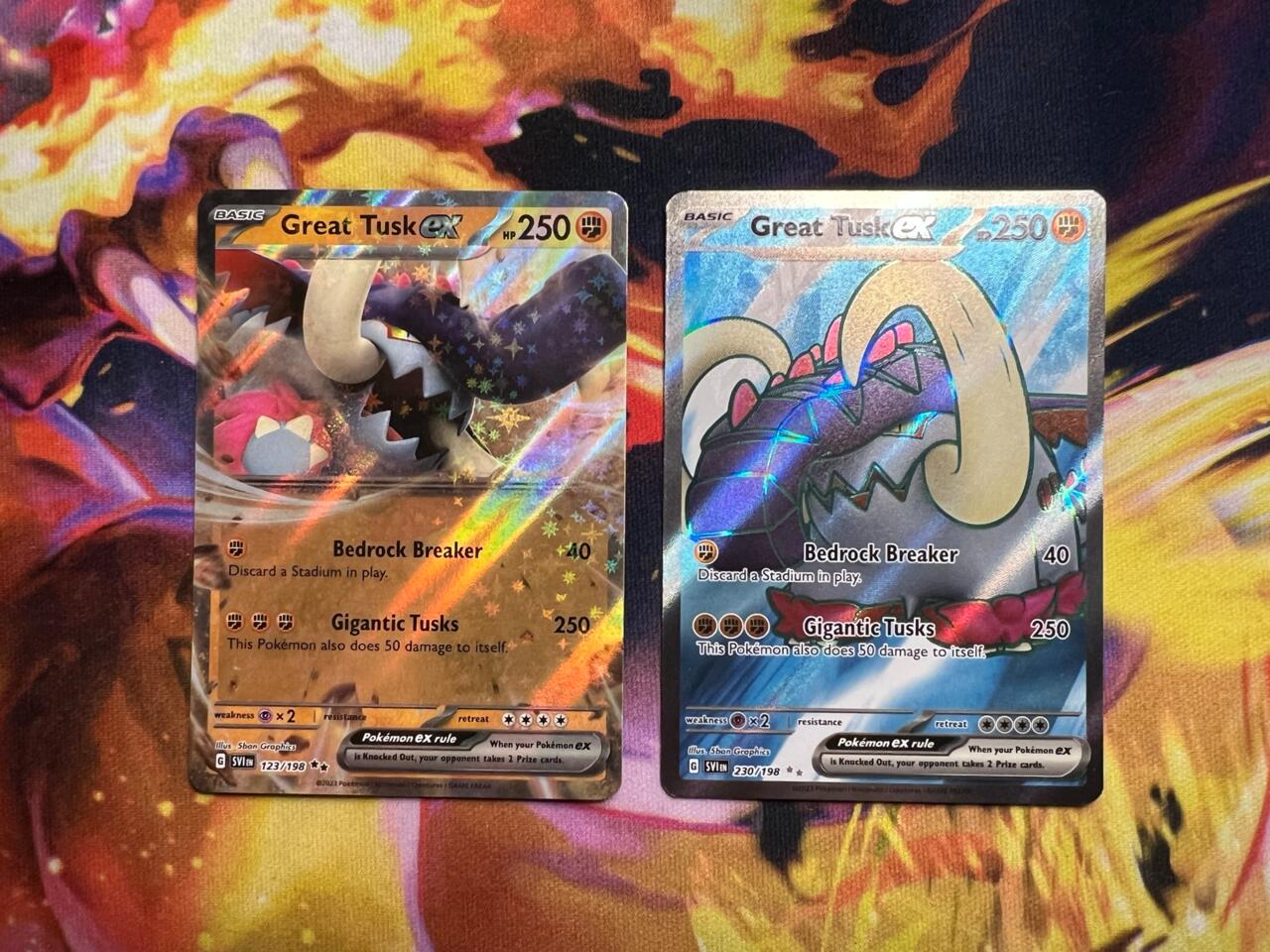 Great Tusk ex (Regular and Special Illustration Rare)