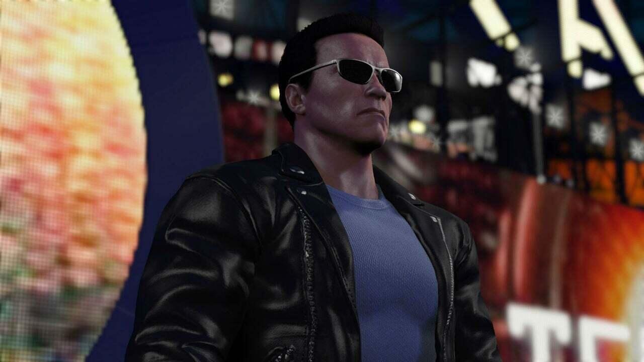 The Terminator in WWE 2K16