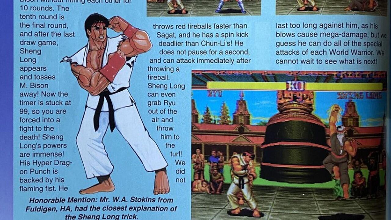 Fight Sheng Long in Street Fighter II