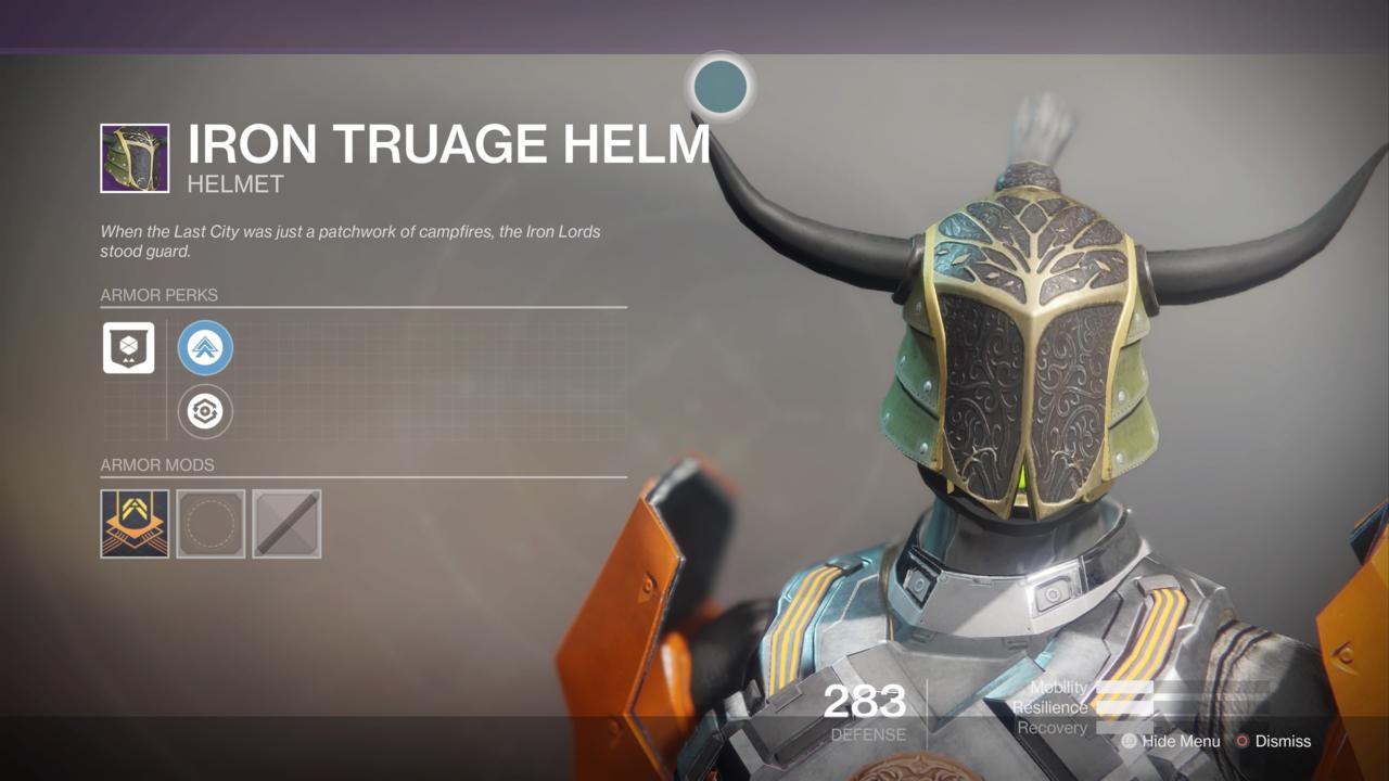 Titan: Iron Truage Helm