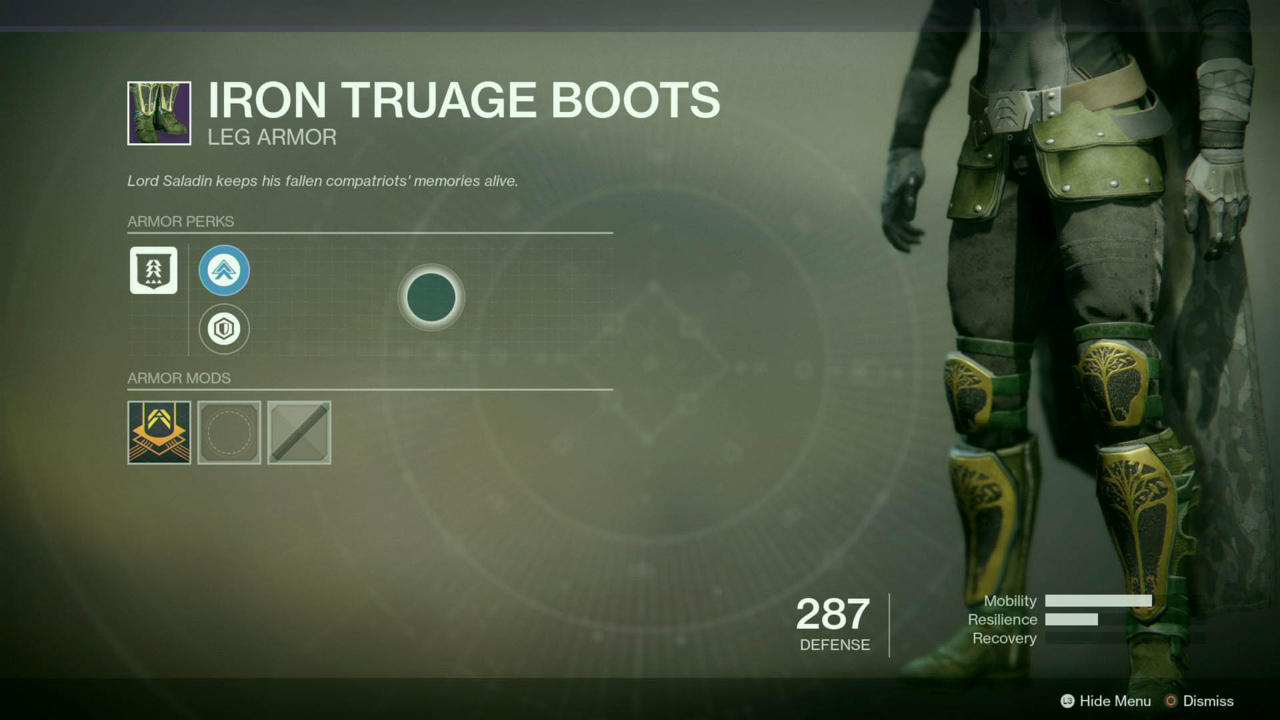 Hunter: Iron Truage Boots