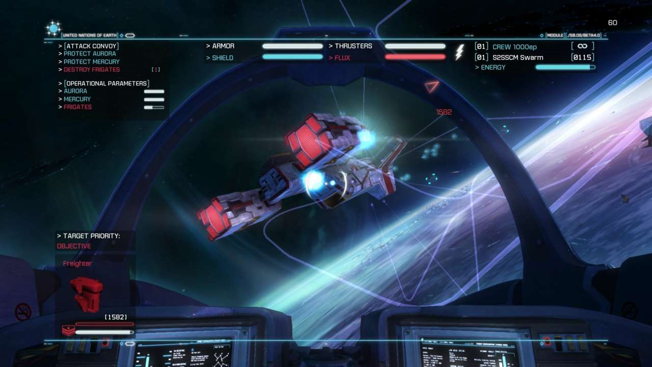 Zippy space combat is the highlight of Strike Suit Zero: Director's Cut. 