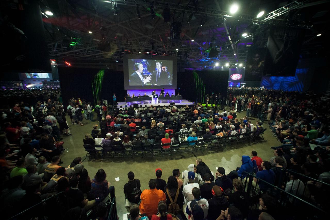Call of Duty at the MLG Championship in Dallas. The new arena in China is said to have room for 15,000 spectators.