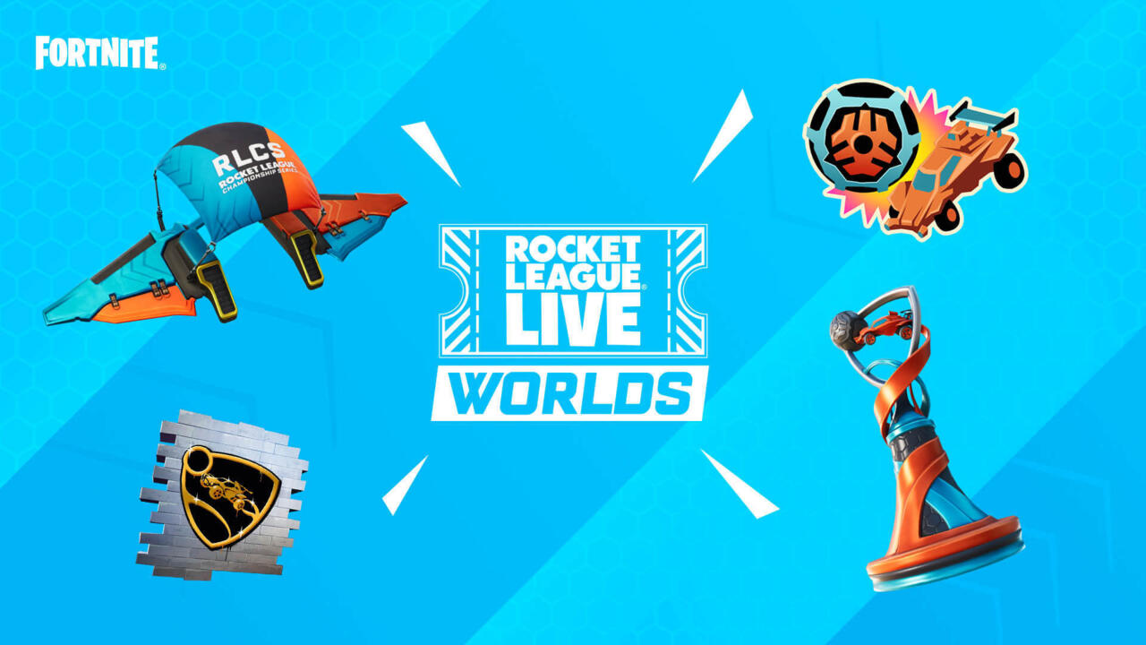 Rocket League Live Worlds cosmetics