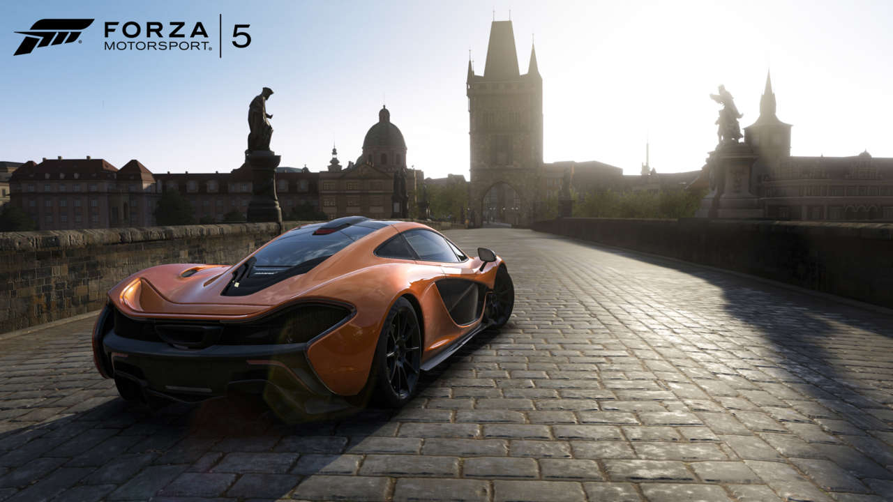 A race through Prague in a McLaren P1 is the dramatic opening to Forza 5.