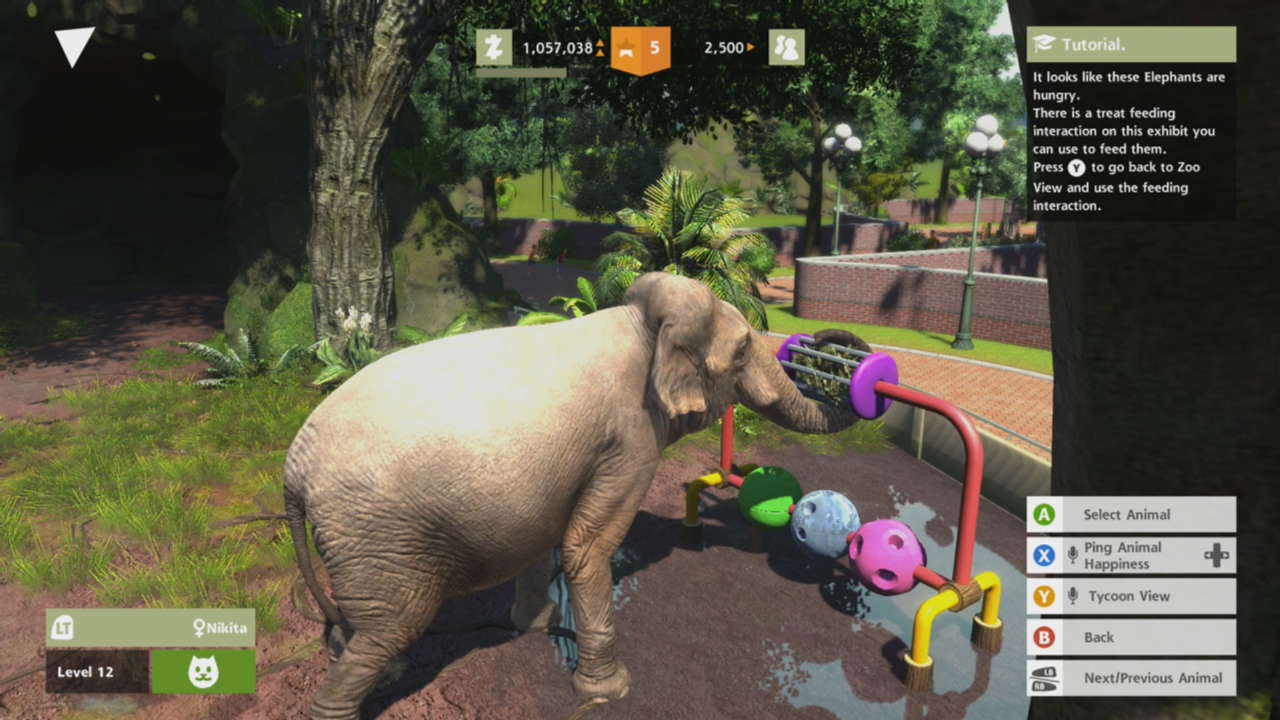 Watching animals interact with toys and with each other is the best part of Zoo Tycoon.