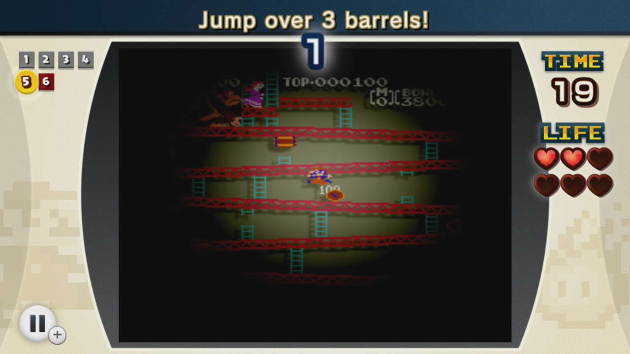 Even though he was originally known as Jumpman when Donkey Kong was released, Mario wasn't nearly as good at jumping then as he is now.