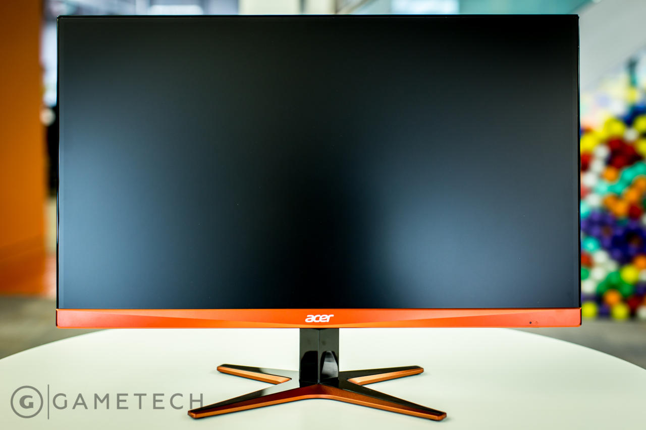 Orange styling and flimsy stand aside, Acer's Freesync monitor is a great performer and is substantially cheaper than the G-Sync equivalent.