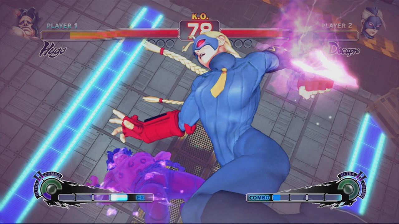 Edition Select lets you play different iterations of the same character, from vanilla Street Fighter IV to Ultra.
