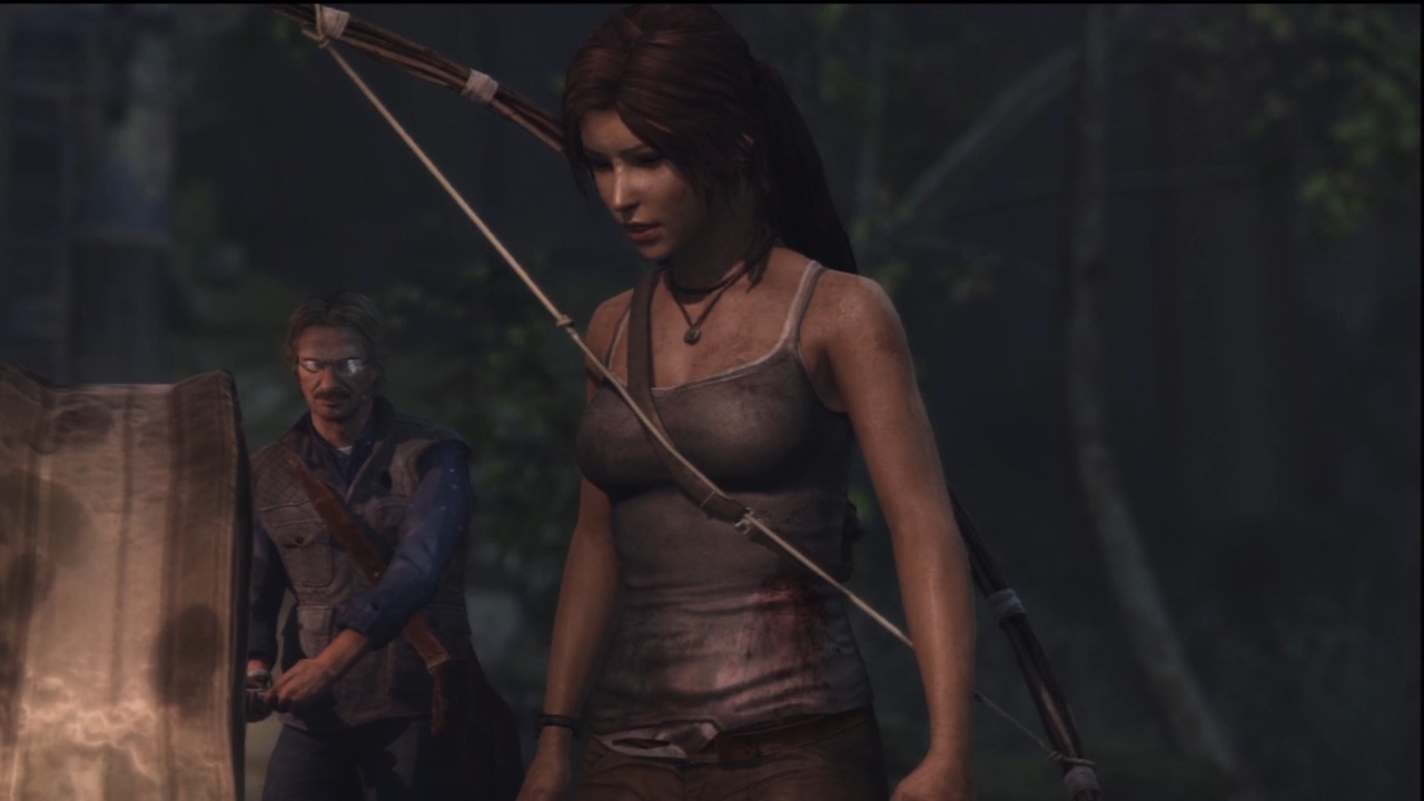 Lara shows more vulnerability and humanity than most video game heroes.