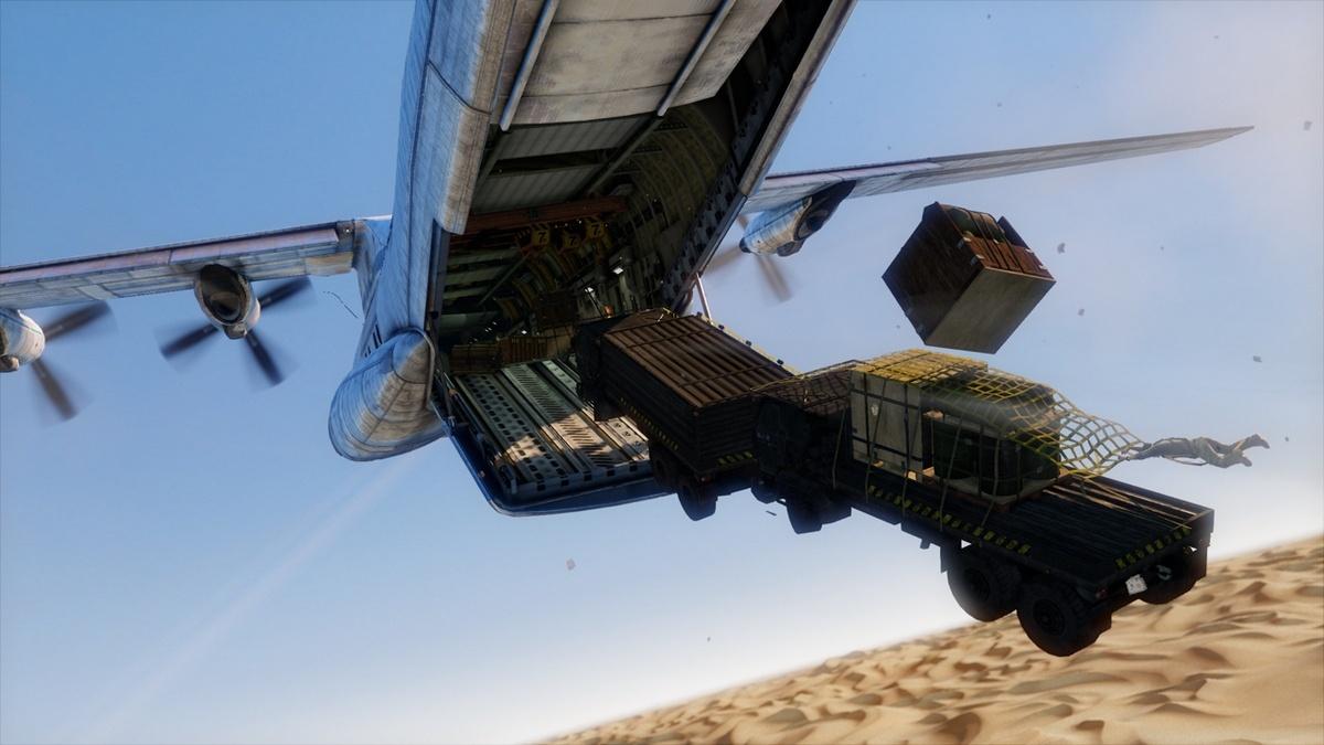 8. The Cargo Plane--Uncharted 3: Drake's Deception