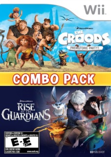 DreamWorks The Croods: Prehistoric Party! & Rise of the Guardians: Combo Pack