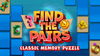 Find The Pairs: Classic Memory Puzzle