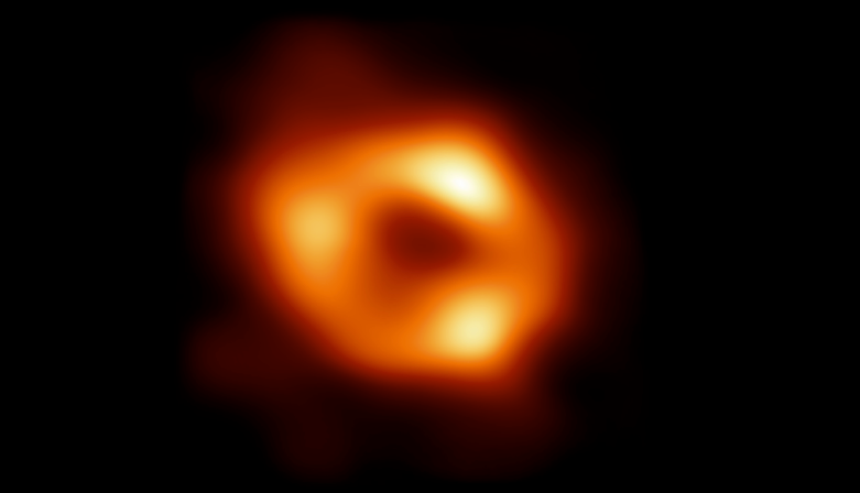 Behold, The First Image Of The Black Hole At The Center Of Our Milky Way Galaxy