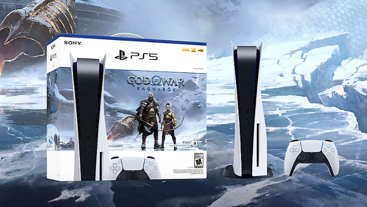 Console Sony PS5 + God of War Ragnarök