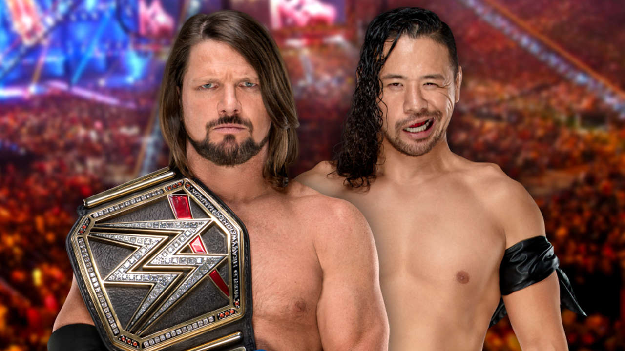 WWE Wrestlemania 34 Results: AJ Styles Vs. Shinsuke Nakamura 