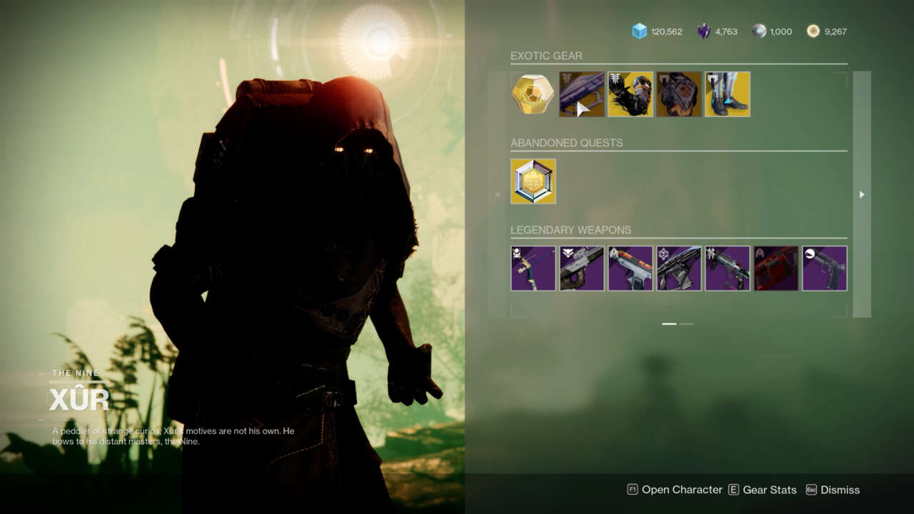 Destiny 2: The Witch Queen Where is Xur September 16, 2022