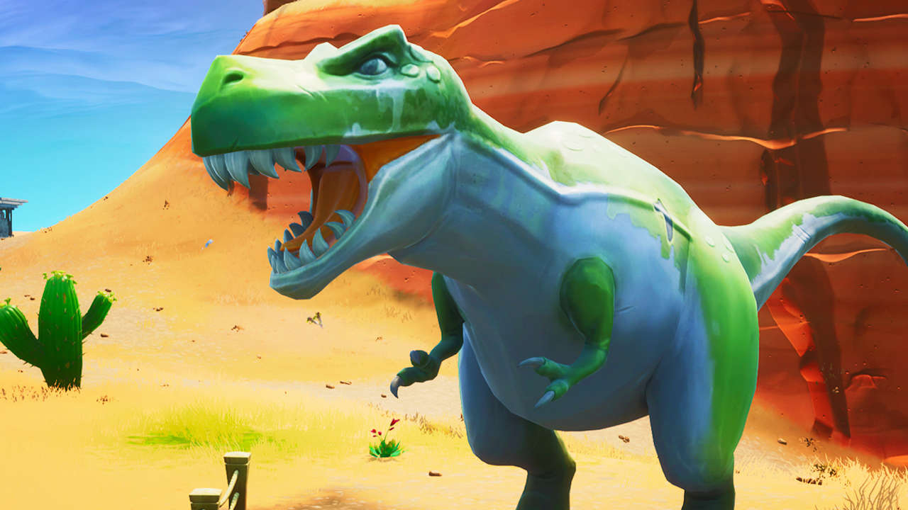 Fortnite Week 9 Guide Where To Dance Between Ice Sculptures Dinosaurs And H...