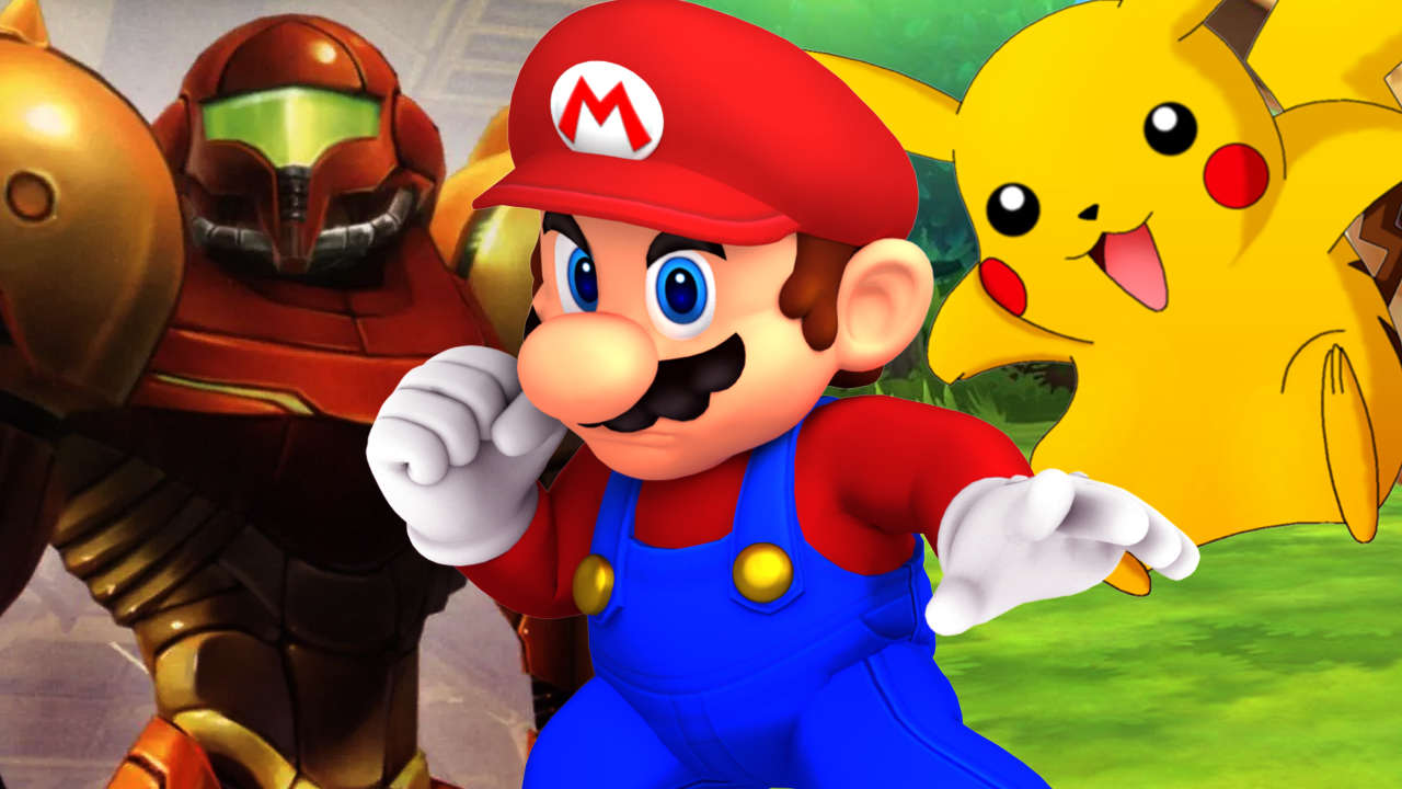 Nintendo e. Super Mario Smash Bros. Nintendo on e3 2018 with Weapons from super Smash Bros. Studia. Mario 2018.