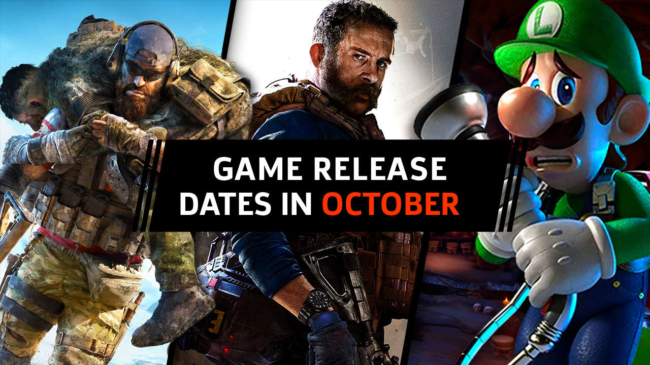 October Game Release Dates (2019) Nintendo Switch, PS4, Xbox One, PC