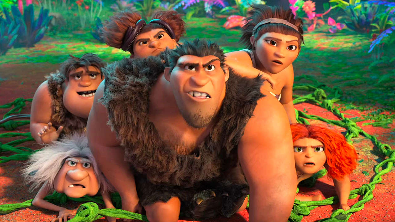 The Croods Meet A New Family In Funny Movie Sequel Trailer.