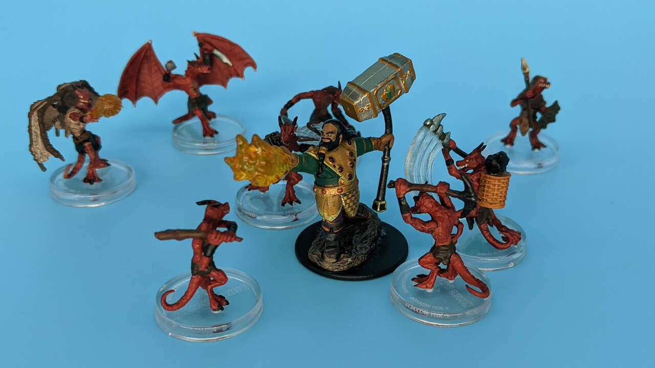 Kobold Inventor D&D Miniature Dungeons Dragons Mini Tinkerer Scorpion Stick 2 