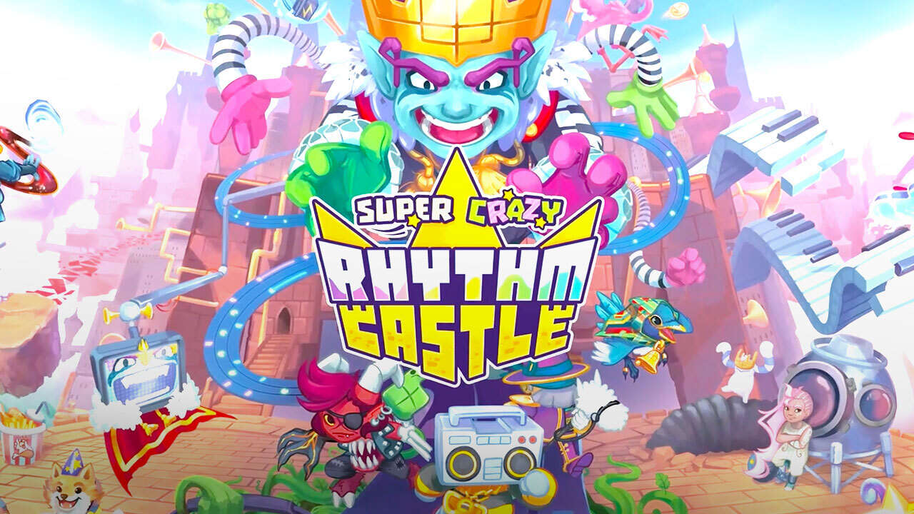 It's 'Super Crazy Rhythm Castle', The Chaotic Rhythm Adventure! An