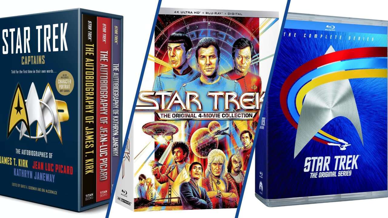 Celebrate Star Trek Day With Steep Discounts On Blu-Ray Box Sets, Books, And More