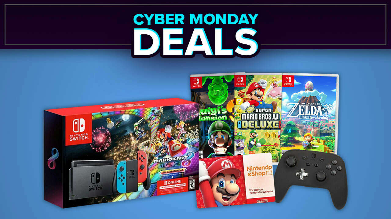 bomuld marathon udslettelse Best Nintendo Switch Cyber Monday Deals: Save On Exclusive Games,  Accessories, And More - GameSpot