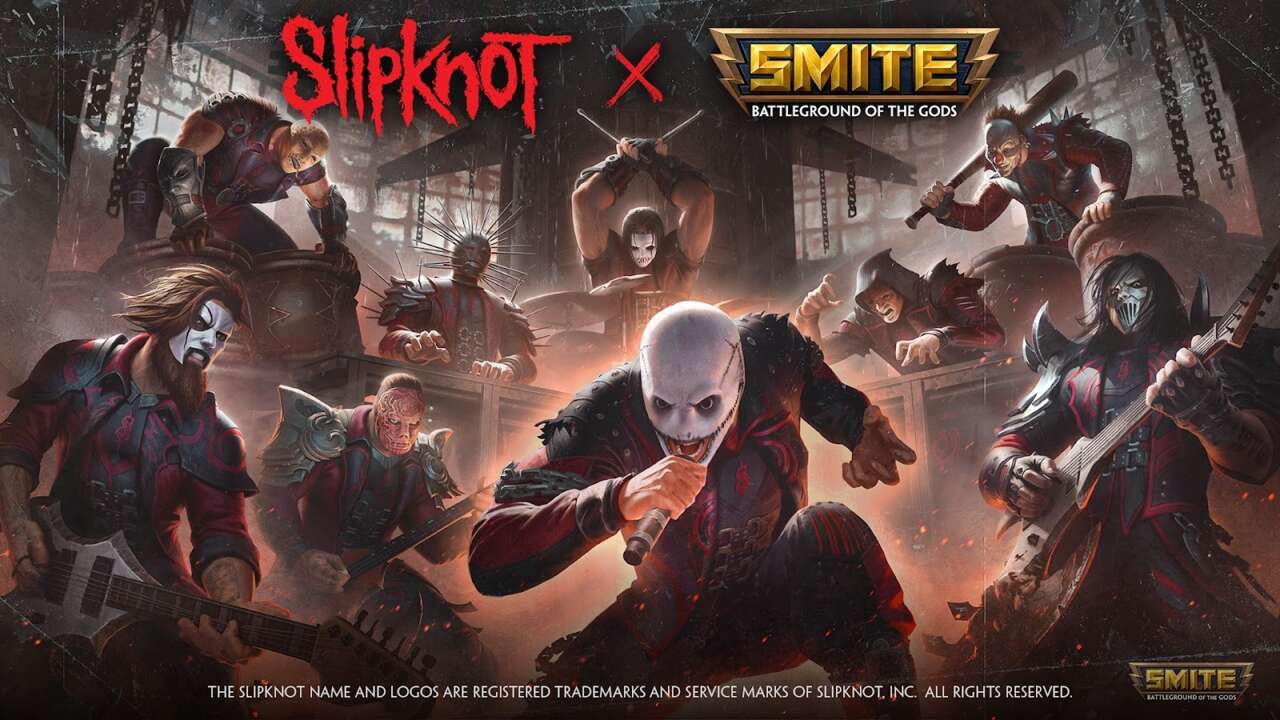 Smite Is Getting Getting Slipknot Skins And Music Later This Month