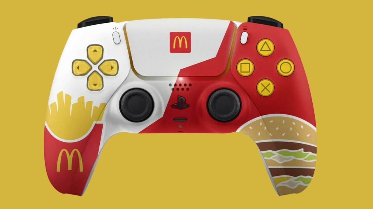 Sony's impressive PS5 controller is officially available in three different color schemes, and fortunately, none of them happen to be McDonald's-theme